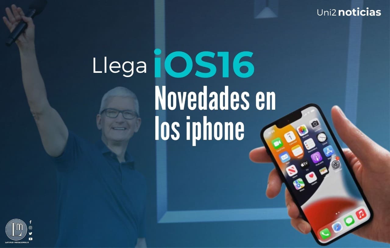¡LLEGA IOS16! ESTAS SON LAS NOVEDADES QUE TRAERÁ EN LOS IPHONE ...